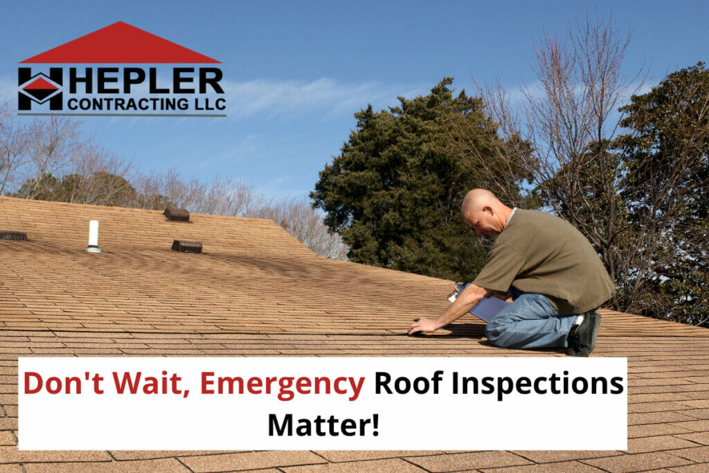 Don't Wait, Emergency Roof Inspections Matter!