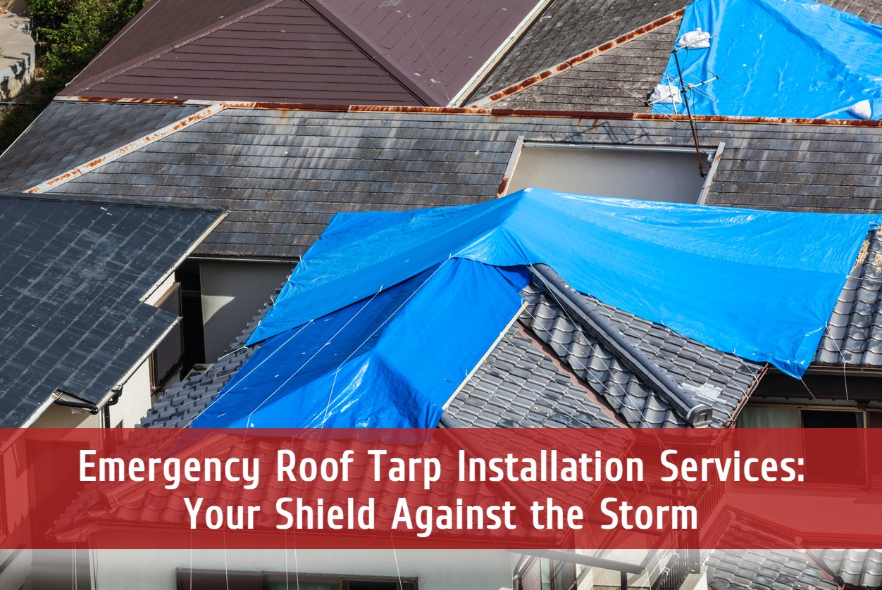 Emergency Roof Tarp Installation Services: Your Shield Against the Storm