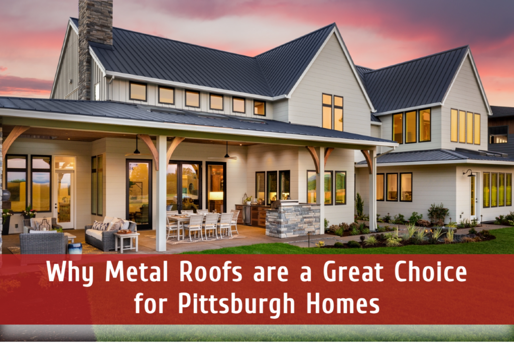 Metal roofing contractor Pittsburgh PA
