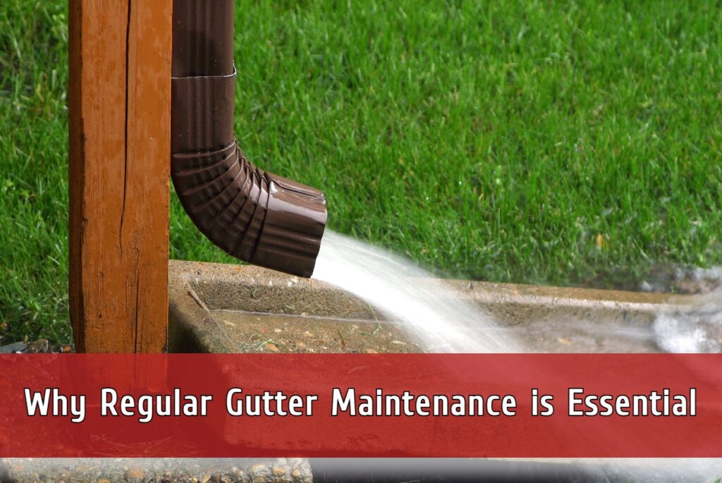 Gutter maintenance and repair