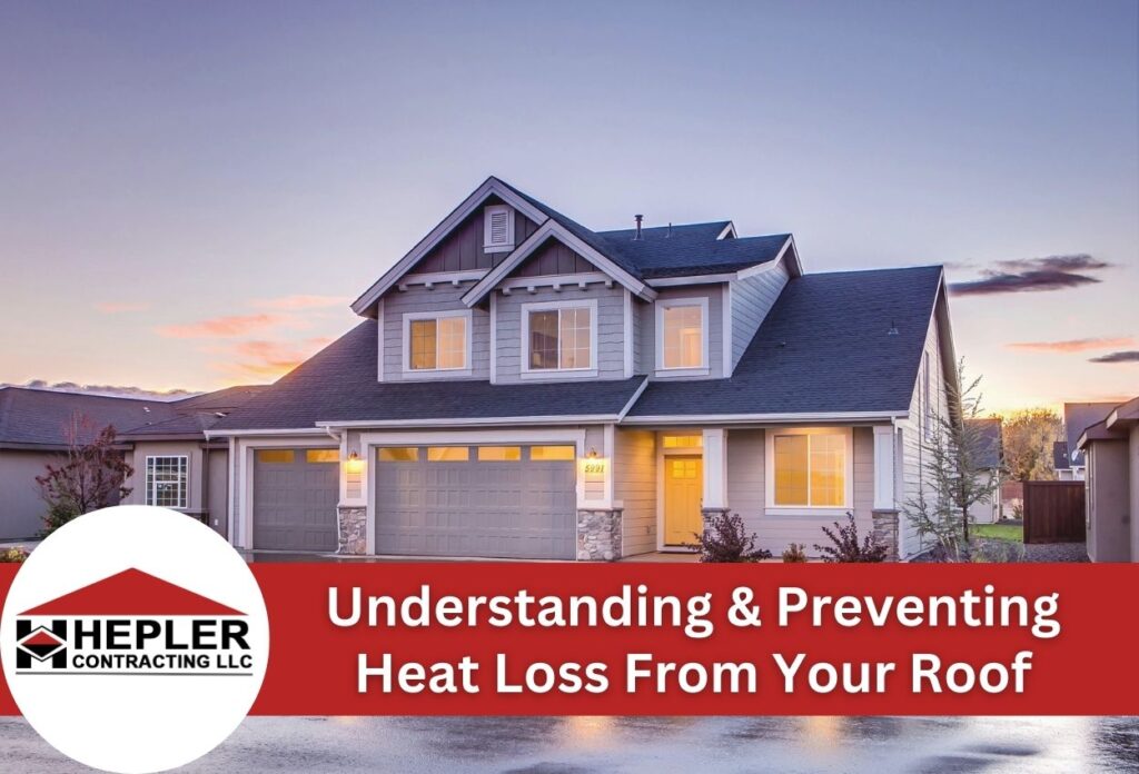 Preventing heat loss from your roof