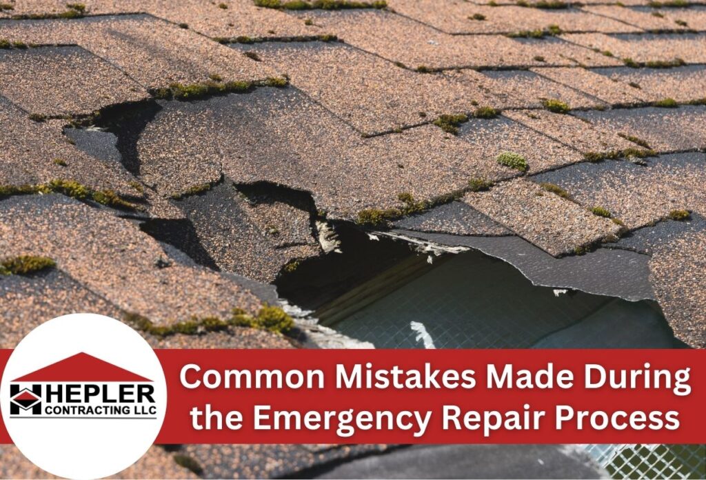 Common Mistakes Made During the Emergency Repair Process