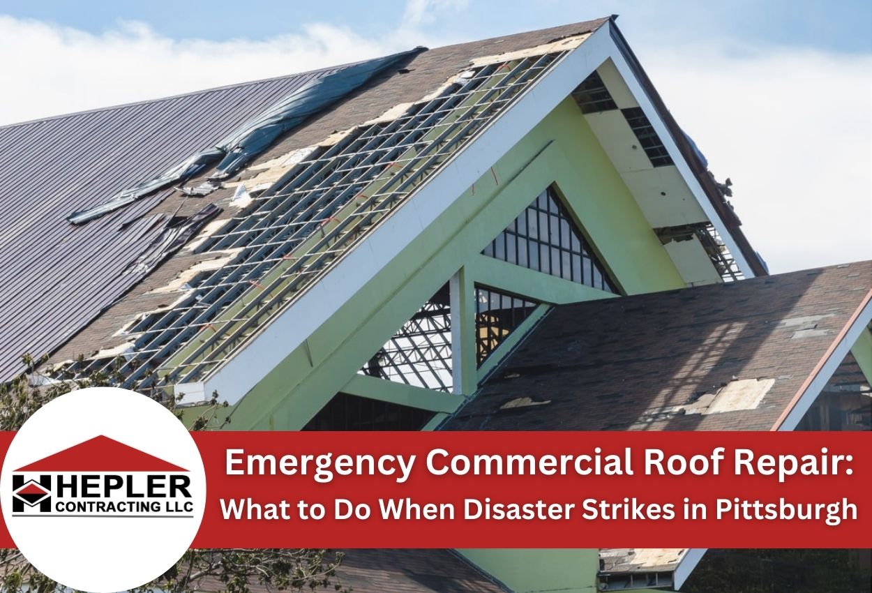 Emergency Commercial Roof Repair: What to Do When Disaster Strikes in Pittsburgh