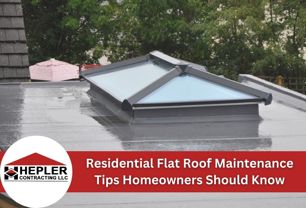 Residential Flat Roof Maintenance Tips Homeowners Should Know