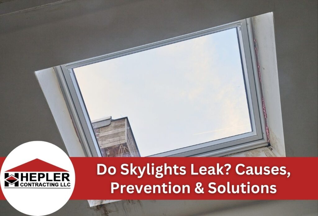 skylight leak