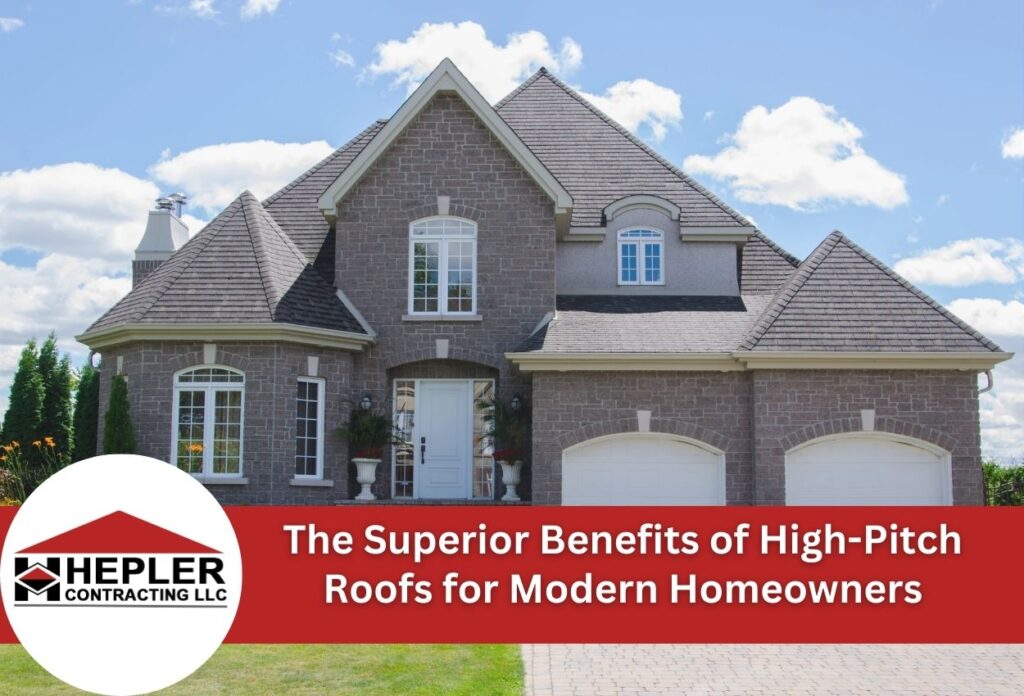 house with high pitch rood