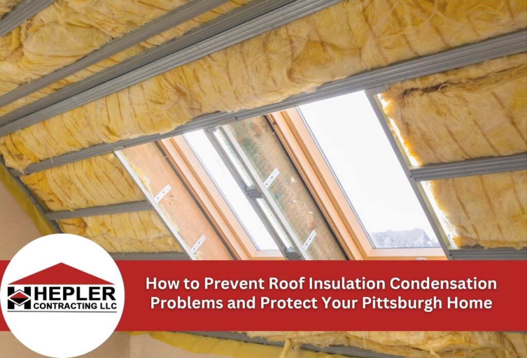 How to Prevent Roof Insulation Condensation Problems and Protect Your Pittsburgh Home