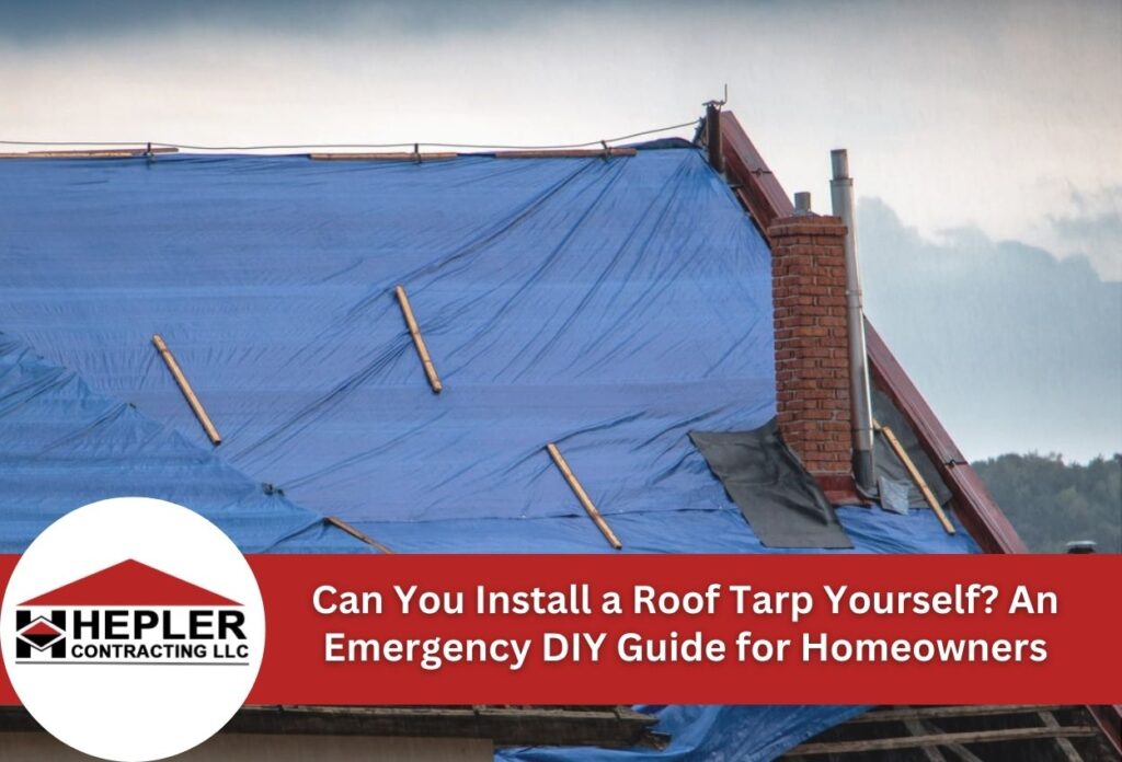 Can You Install a Roof Tarp Yourself? An Emergency DIY Guide for Homeowners