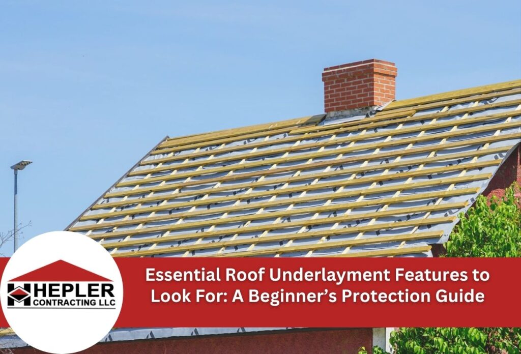 Essential Roof Underlayment Features to Look For: A Beginner’s Protection Guide