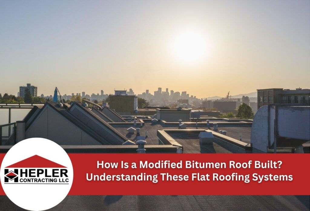How Is a Modified Bitumen Roof Built? Understanding These Flat Roofing Systems