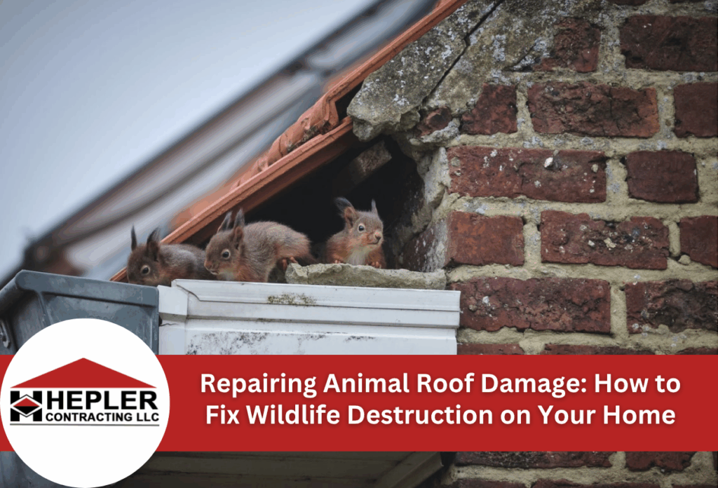 Repairing Animal Roof Damage: How to Fix Wildlife Destruction on Your Home