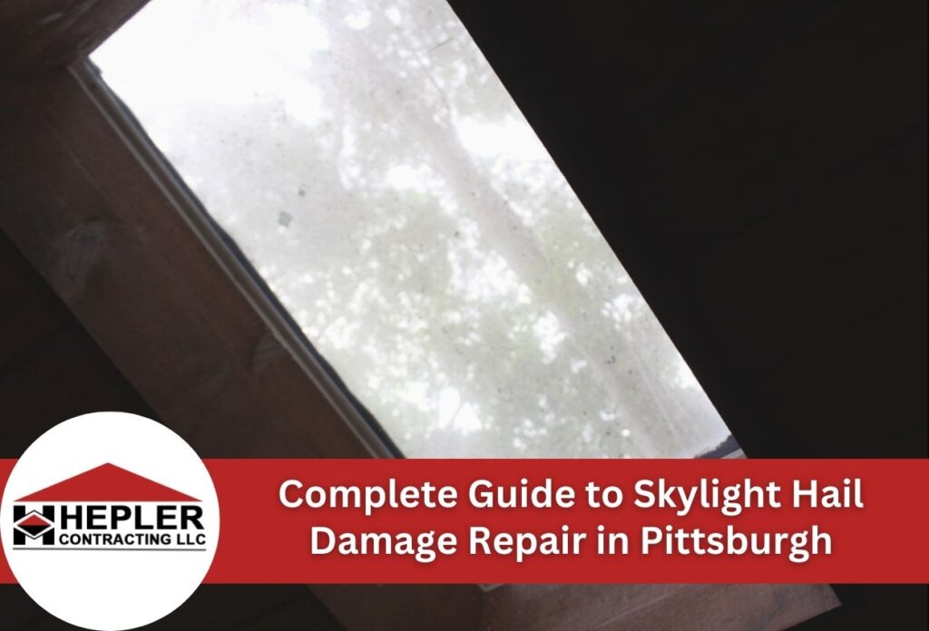 Complete Guide to Skylight Hail Damage Repair in Pittsburgh