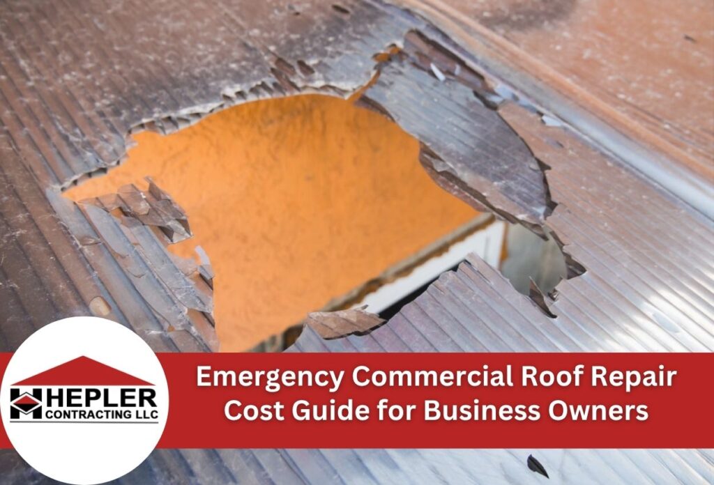 Emergency Commercial Roof Repair Cost Guide for Business Owners