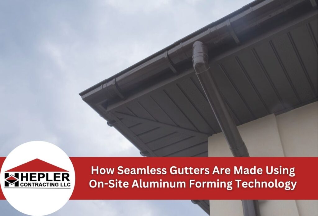 How Seamless Gutters Are Made Using On-Site Aluminum Forming Technology